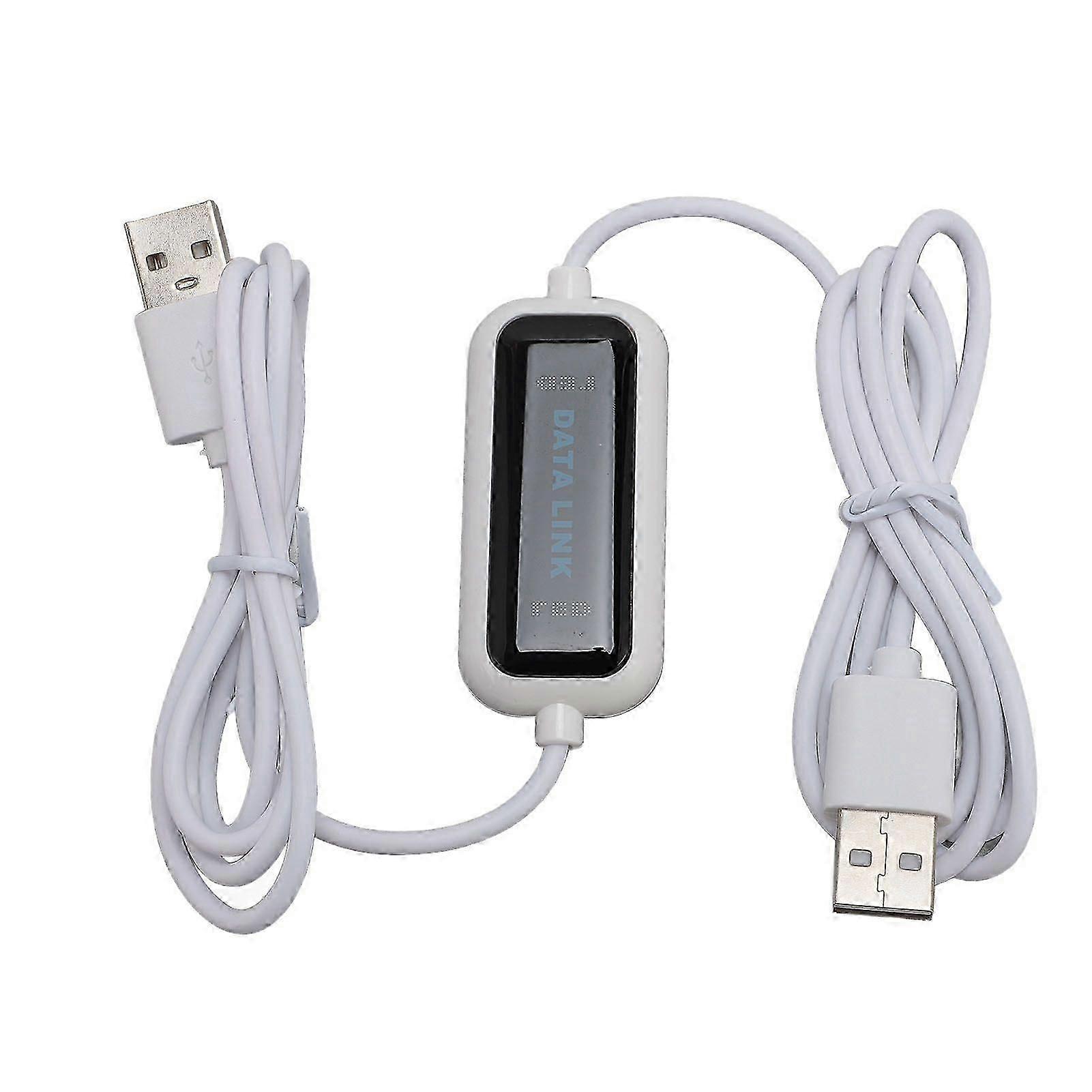 USB Data Transfer Cable High Speed Computer PC to PC Data Transfer Sharing Synchronization Cord