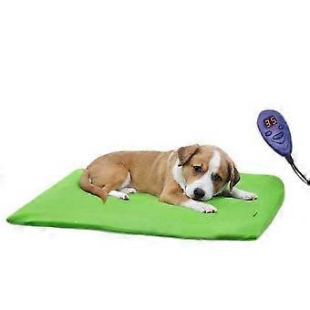 Electric Heating Pet Bed Blanket for Dogs & Cats - 7 Temperature Levels, Waterproof, Safe & Easy to Clean