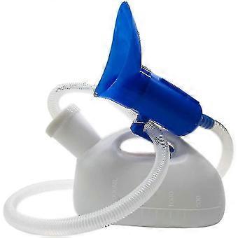 Urinaler For menn / kvinner (1 Pack) -2000ml tykk plast Mens Bedpan Bottle White