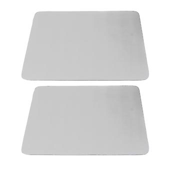 2Pcs Coffee Mat Drying Pad Super Absorbent Prevent Slip Shock Absorption Easy to Clean Coffee Bar Mat for Countertops Coffee Machine Light Gray 30x40c