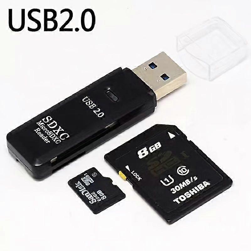High-Speed USB3.0 Card Reader - 2-in-1 SD/TF Compatibility - Durable And Compact For Easy Data Access
