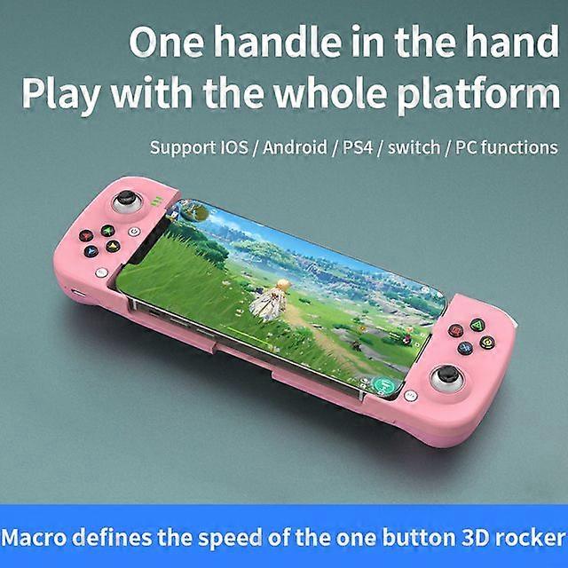 Wireless BT 5.0 Stretchable Game Controller compatible withAndroid IOS Telescopic Gamepad Joystick Retractable Gamepad compatible withNS Switch PS4