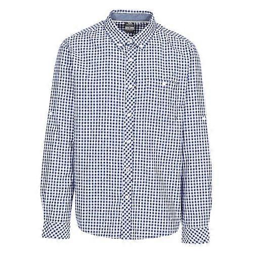 Trespass Mens Checkerboard Button-Down Shirt