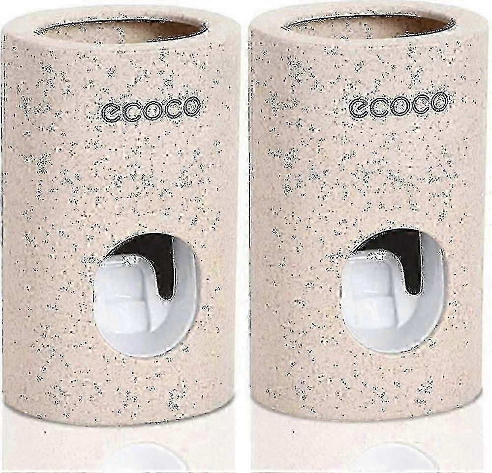 Wall Mounted Toothpaste Dispenser Toothpaste Squeezer For Bathroom Sink 2 Pieces