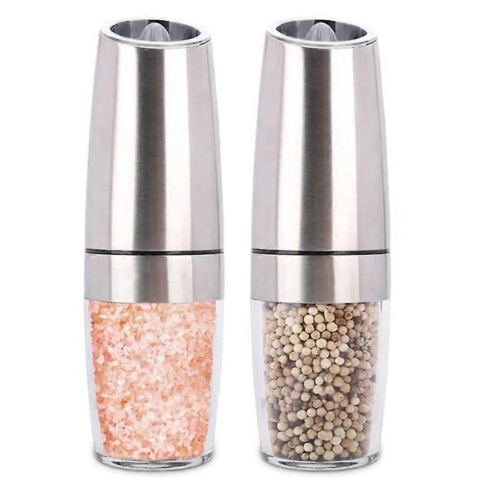 Electric Gravity Pepper Mill Or Salt Mill With Adjustable Coarseness