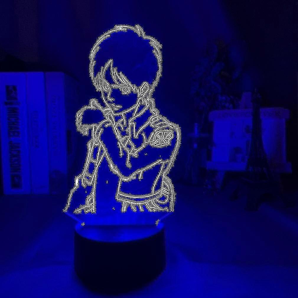 On T 3d Led Kids Bed Table Lamp