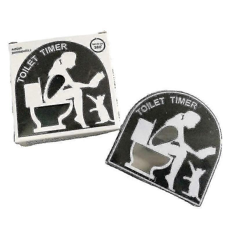 Creative Toilet Timer Countdown Machine Mechanical Alarm Clock Bathroom Tool
