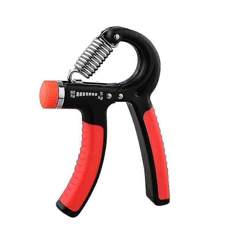 Adjustable Hand Grip 5-60kg(1 Pcs, Black Red)