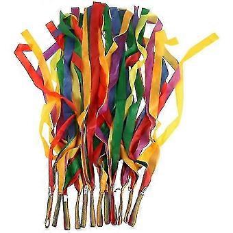 12pcs Regenbogen Band Tanzband Farbiges Band (mehrfarbig)