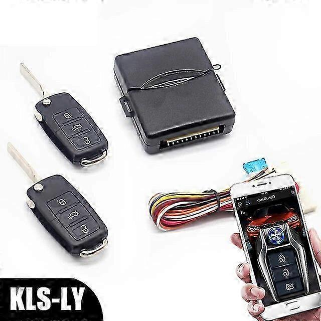 Compatible with smartphone control universal remote start kit for car start/stop keyless entry system one-button start system KLS-LY