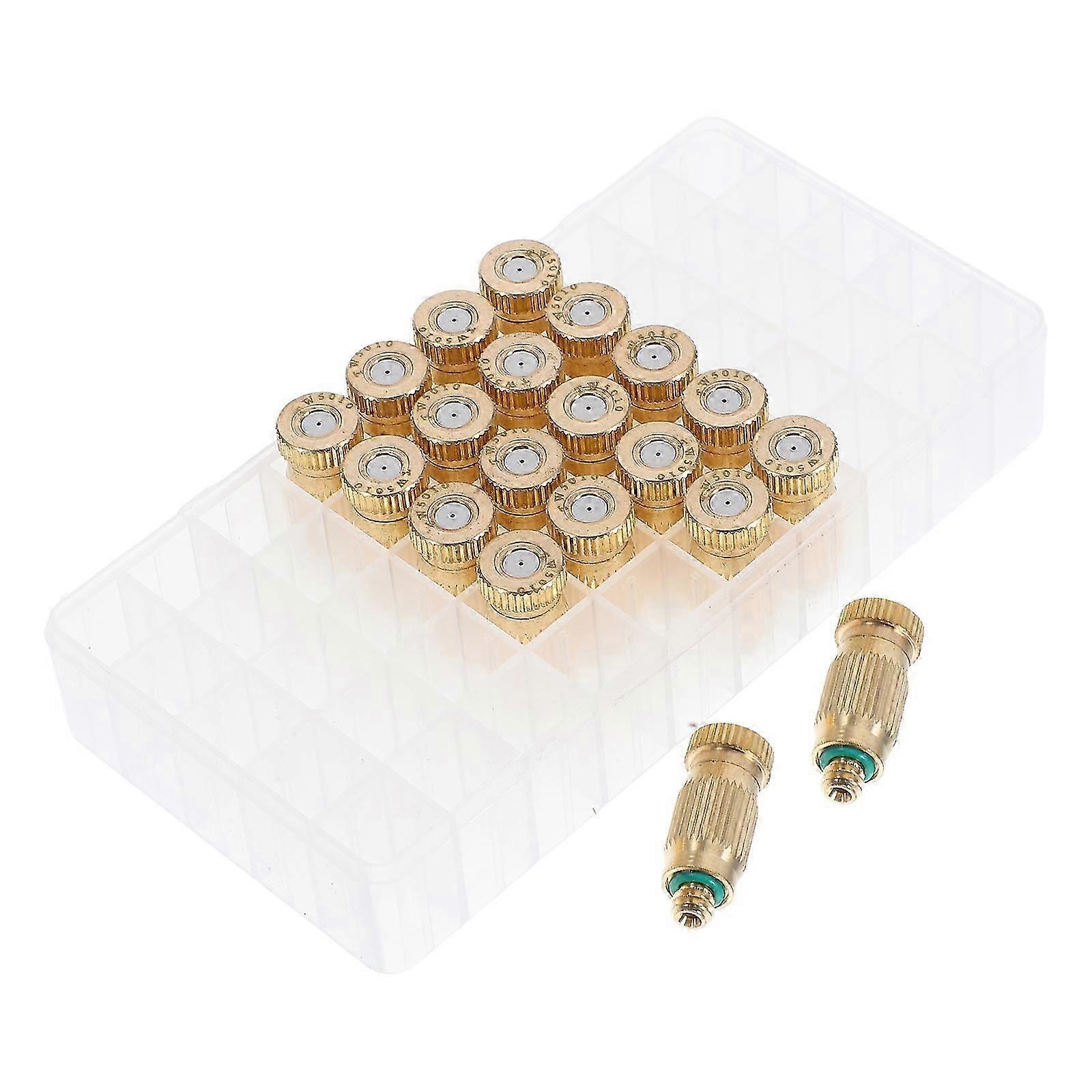 Copper Nozzles Atomizing Sprayer Nozzle for Spraying 20Pcs