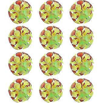 12pcs Suction Cup Ball Toy Parent-child Interactive Kids Plaything
