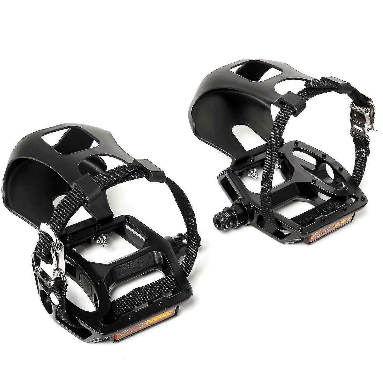 Exercise Bike Pedals Compatible with Road Bikes