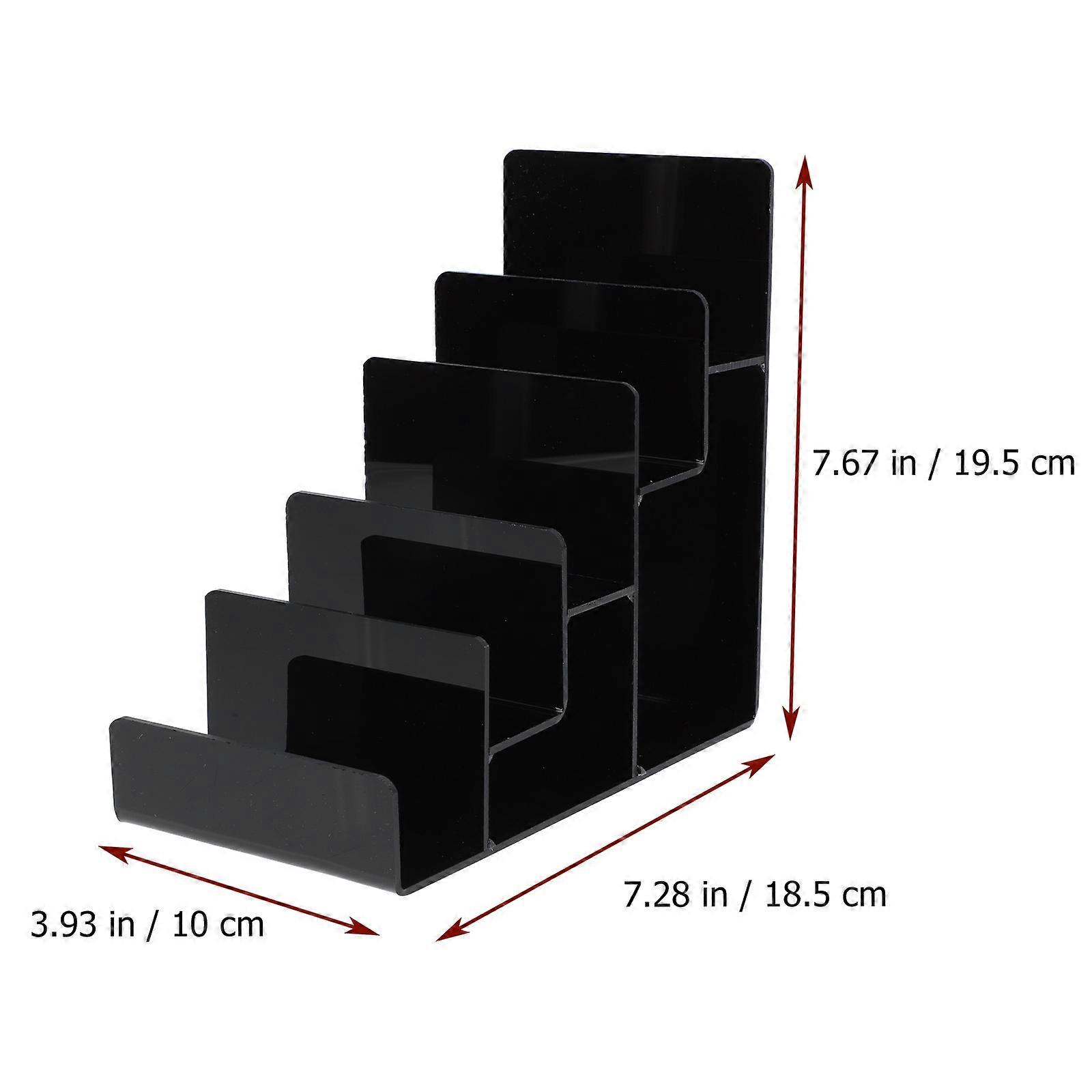 Wallet Display Stand Acrylic Tabletop Storage Rack Multi-layer Display Rack