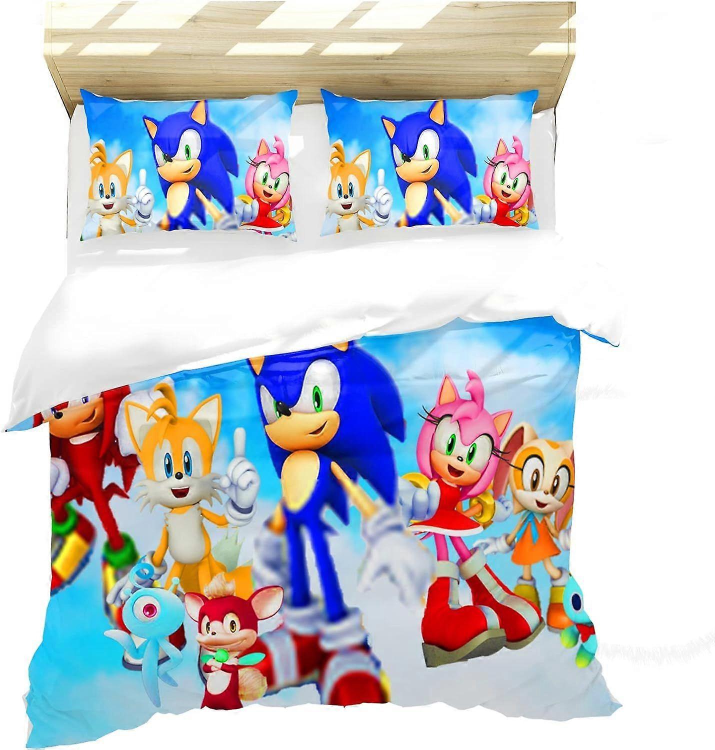 Children's bedding set - Sonic pattern - in Microfiber - Superior quality -