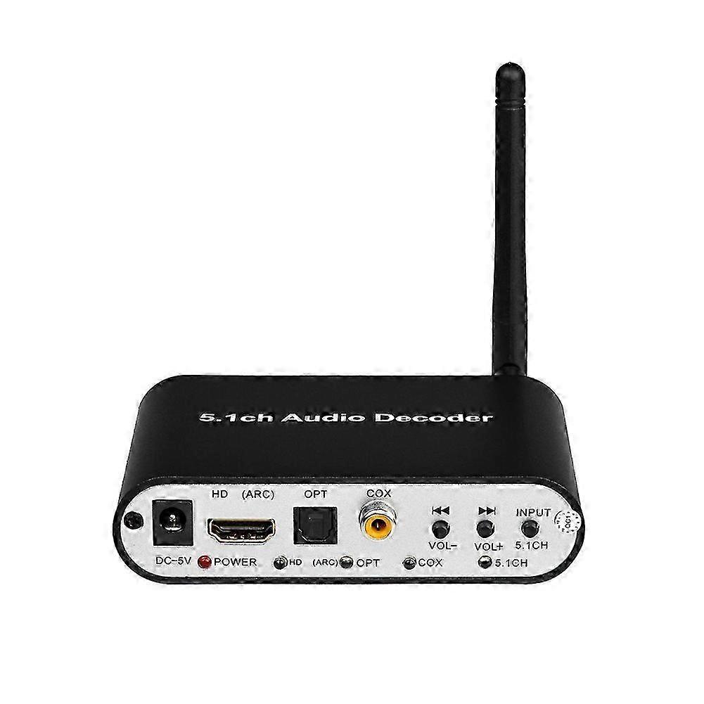 DAC651C 5.1 Audio Decoder Bluetooth 5.0 Receiver DTS AC3 FLAC APE HD to Compatible Extractor Conver