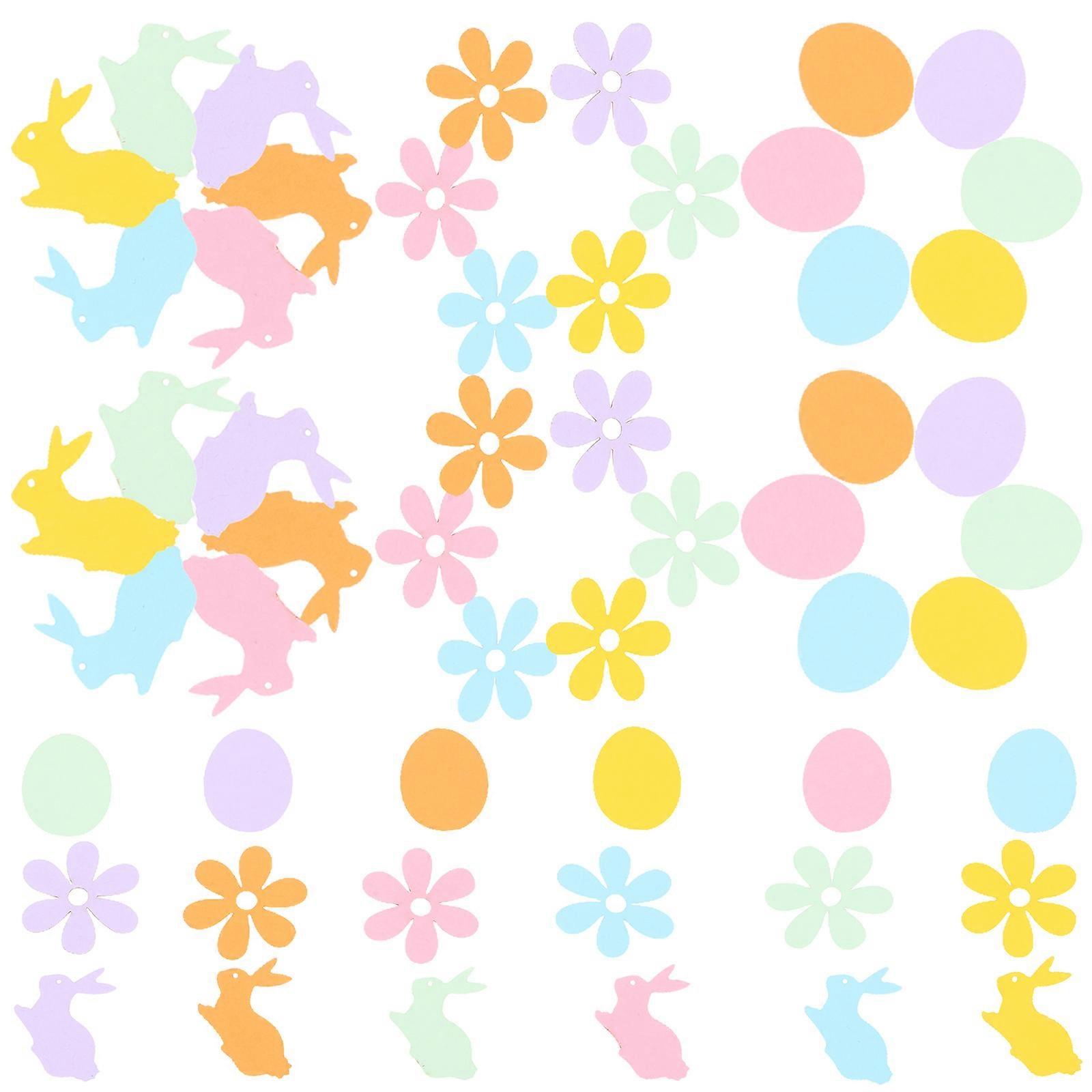 Easter Confetti Decoration Paper for Table Use with 400Pcs Elements