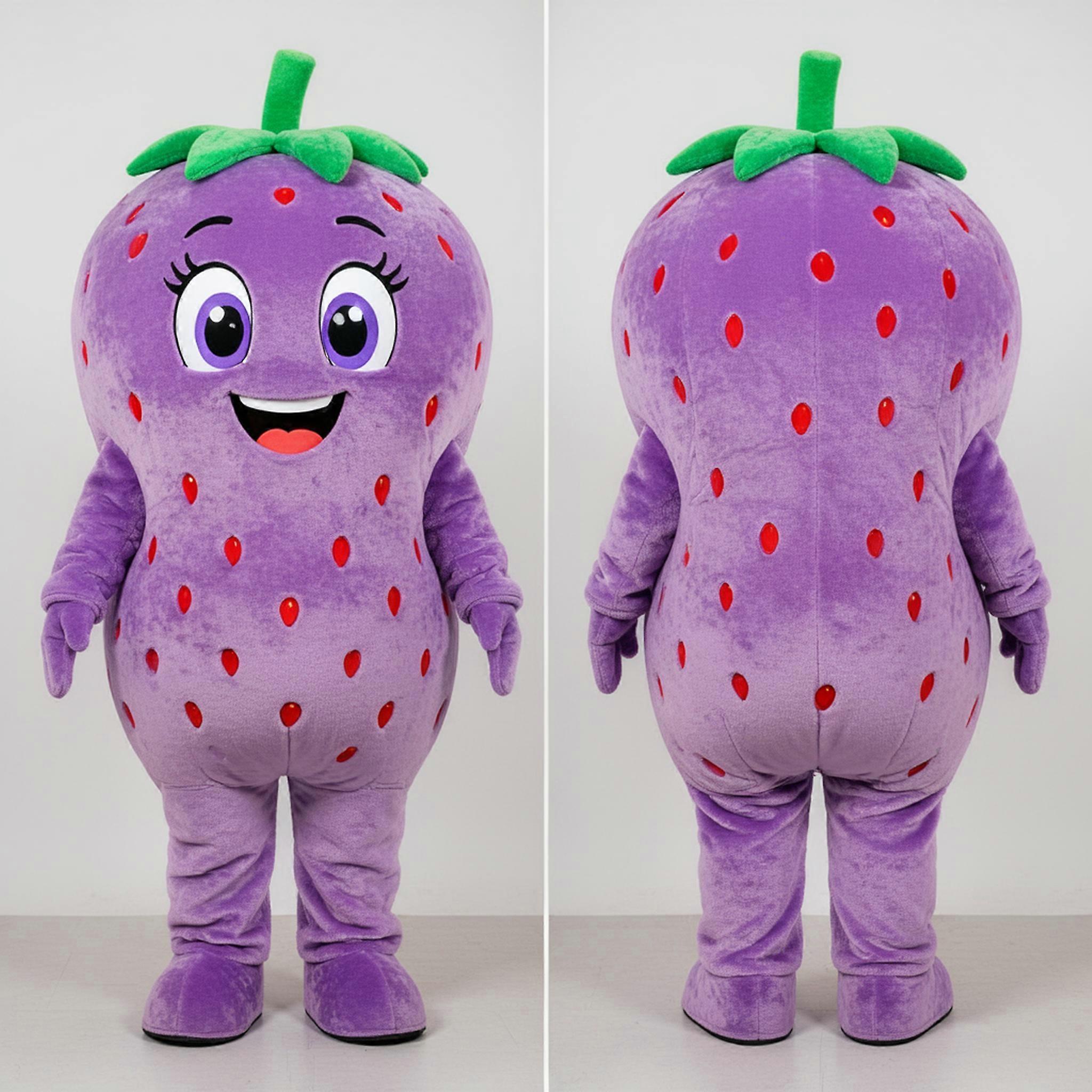 MASTICOT Lavender Velvety Strawberry Mascot