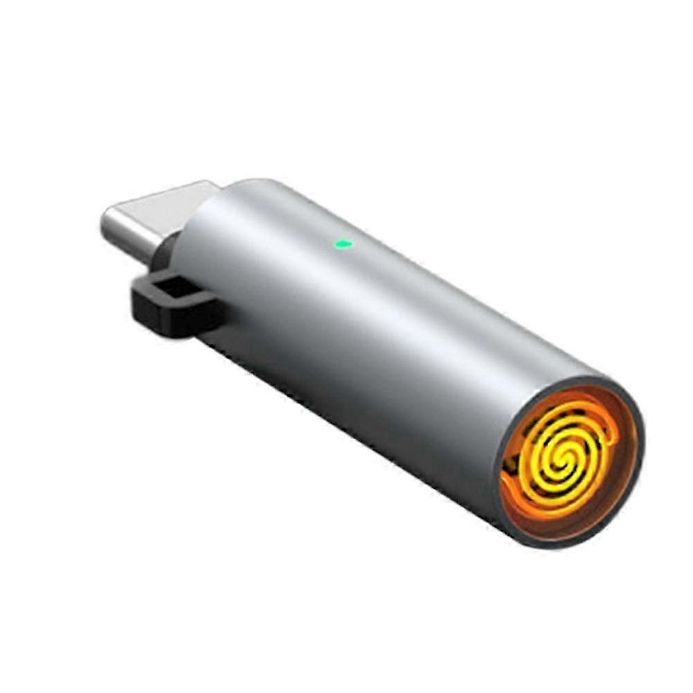 Igniter Type C Plug-in Igniter Windproof Outdoor Light Silent Portable A2D4