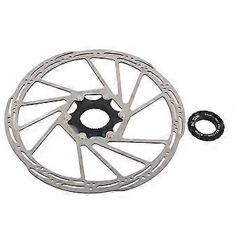 Fahrrad Scheibenbremse Bremsscheibe 203mm langlebig rostfrei Metall ausgehöhlt Design 203mm Scheibenbremse Rotor Mountainbike