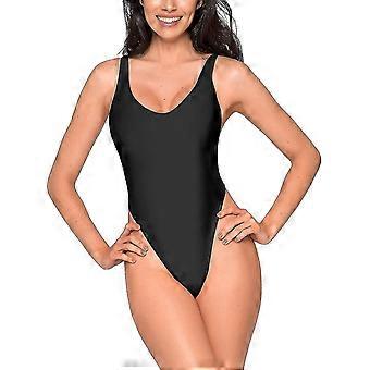 Women's Sexy Thong One Piece Swimsuit High Cut Adjustable One Piece Bathing Suits High Quality