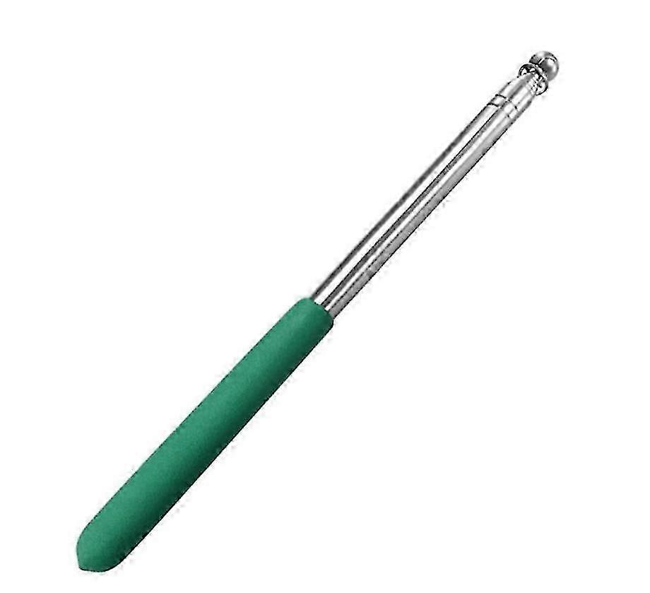 1.2m retractable guide flagpole, stainless steel teaching pointer
