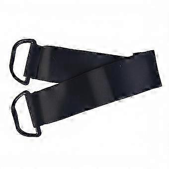 Cinturino a D con anello, fascia elastica piatta per gamba, cinturino fisico largo