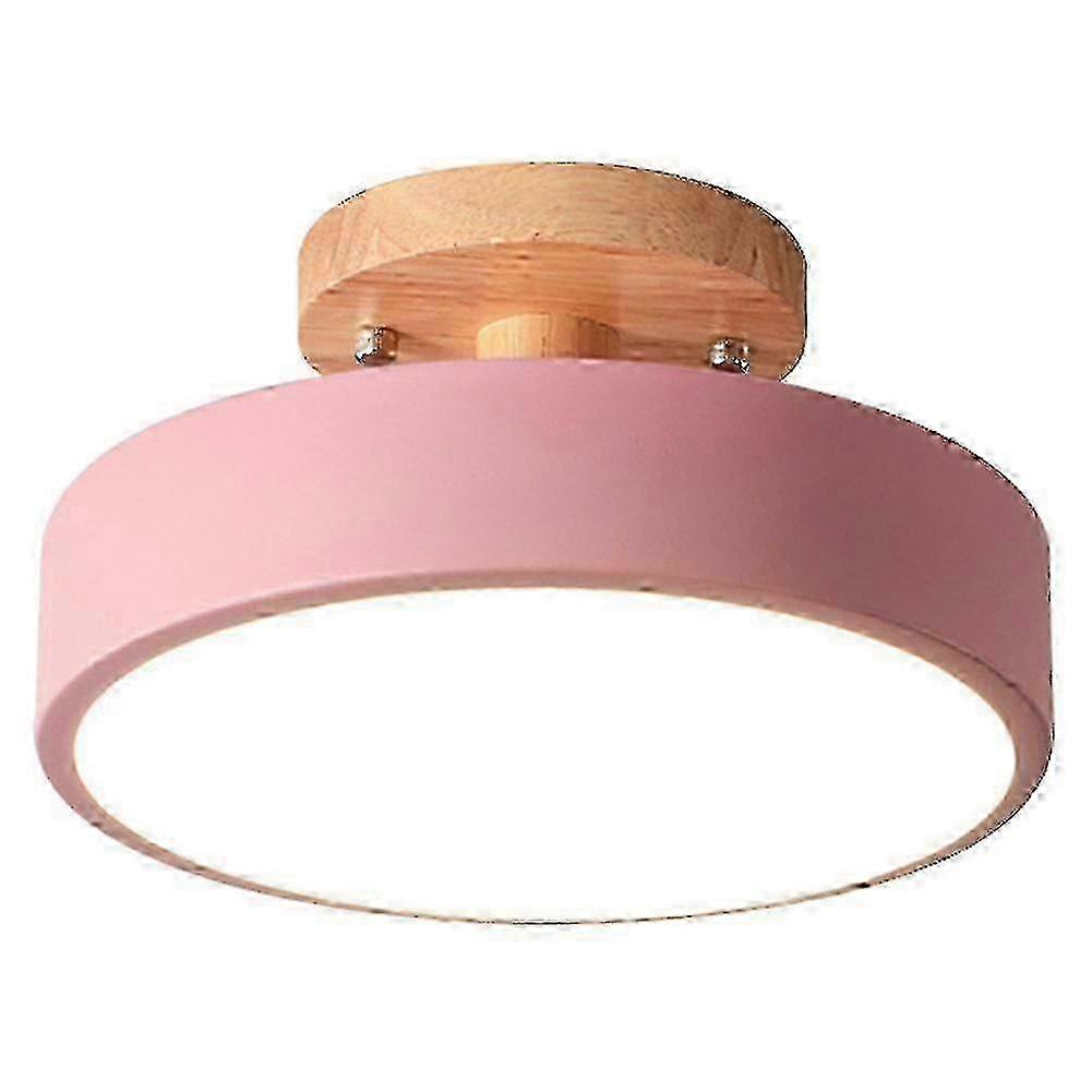 Oak Wood LED Ceiling Light