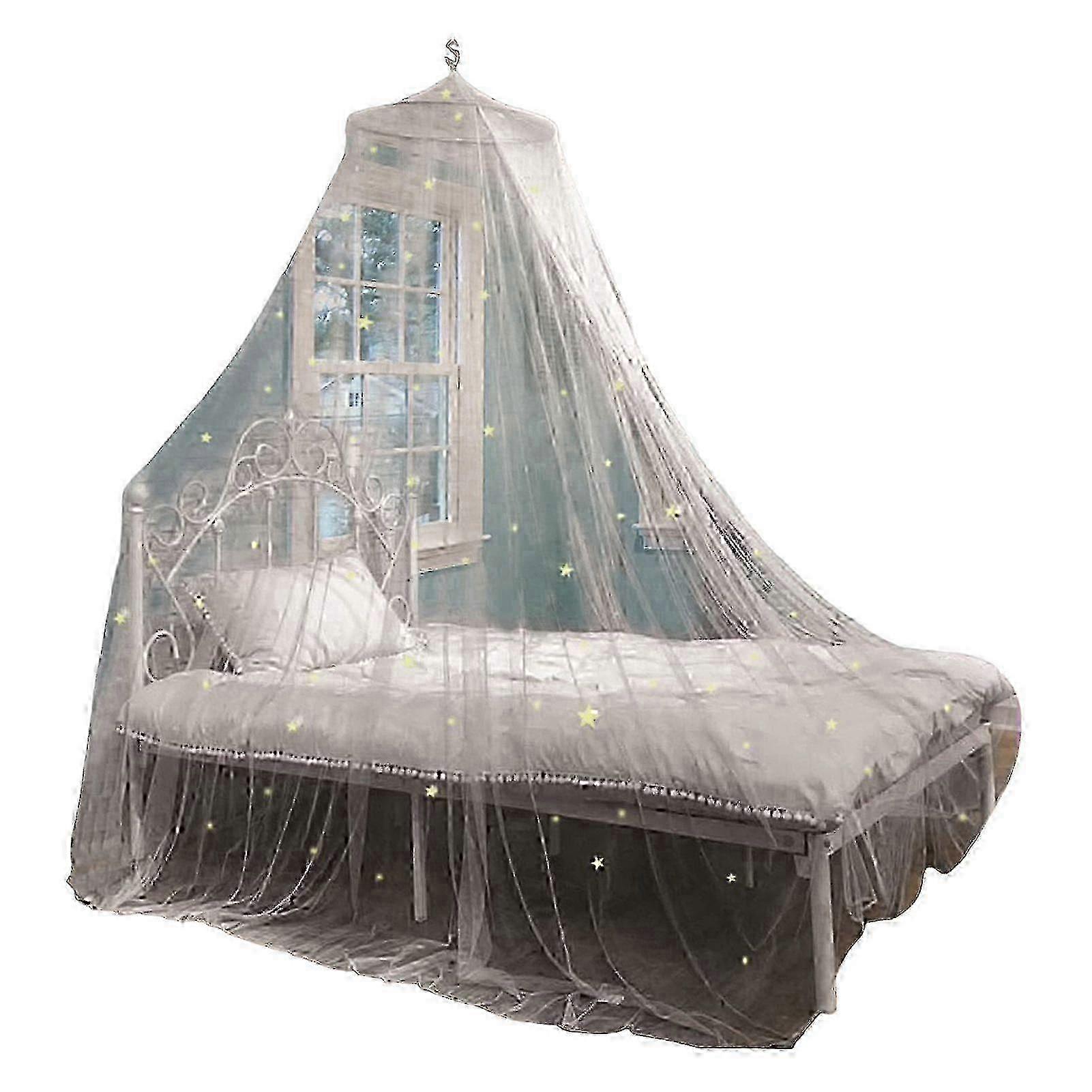 Fluorescent Star Bed Canopy Easy Install