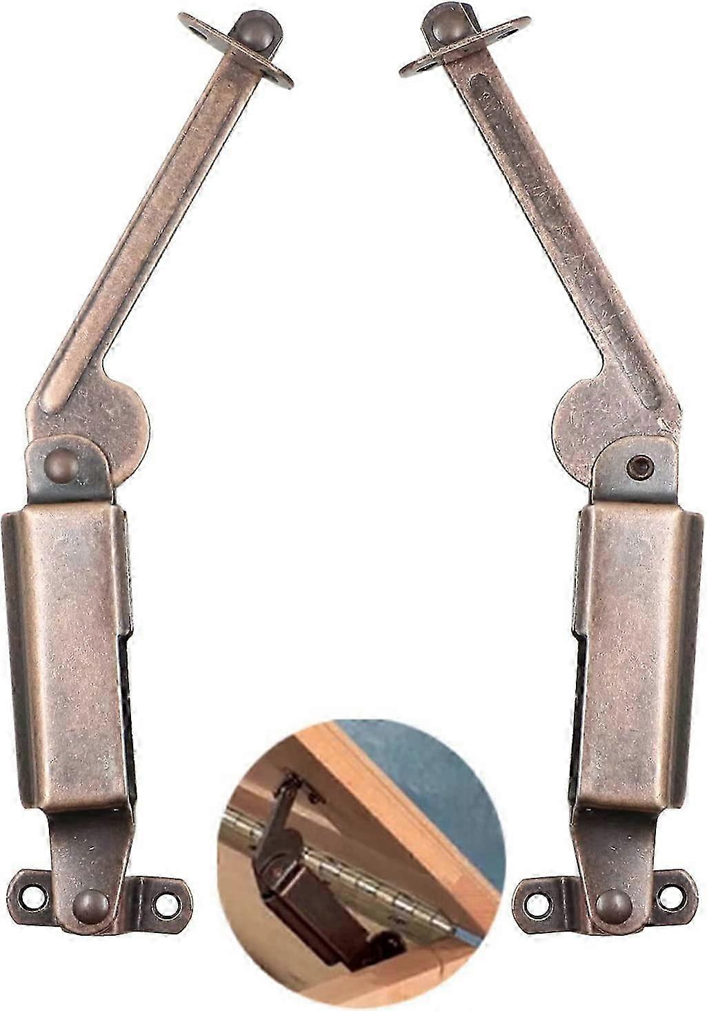 Cupboard Flap Spring Hinge Support Iron Shock Absorber Spring Buffer for Closet