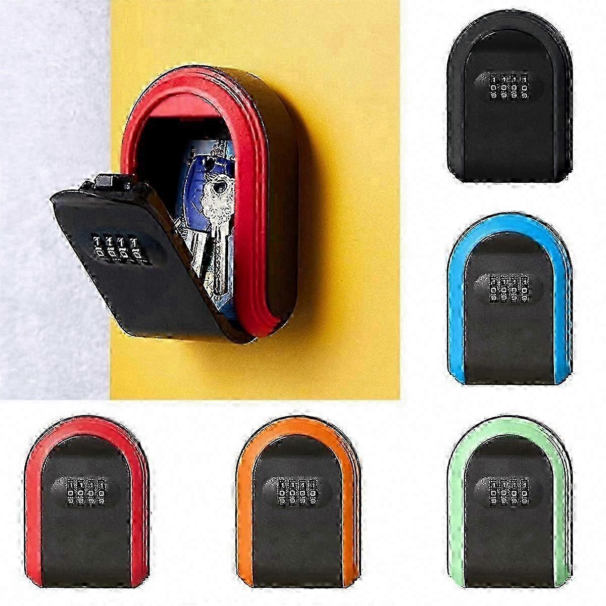 Weatherproof 4-Digit Key Safe Box