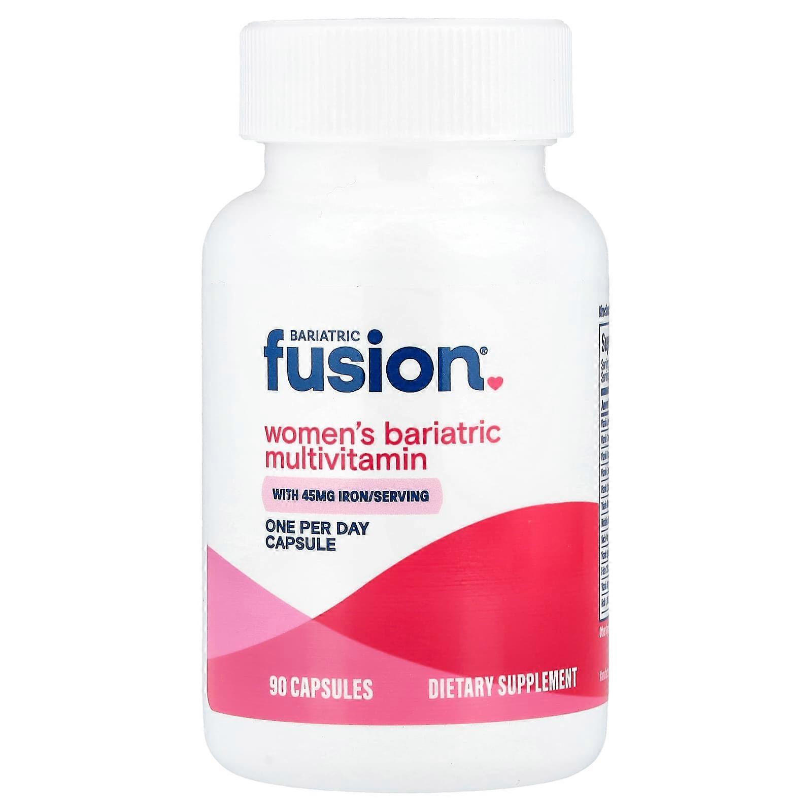 Bariatric Fusion, Women's Multivitamin With Iron, 90 Capsules