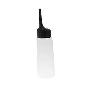 Hair Dye Applicator Bottle with Measuring Scale and Slant Tip for Precise Root Application
