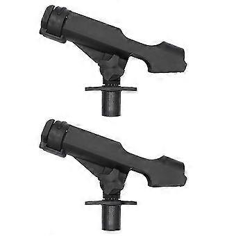 2pcs Kayak Fishing Rod Holder, 360 Adjustable Pole Holder with Lock System, T-Screw Track or Rail Mount-SNNGV