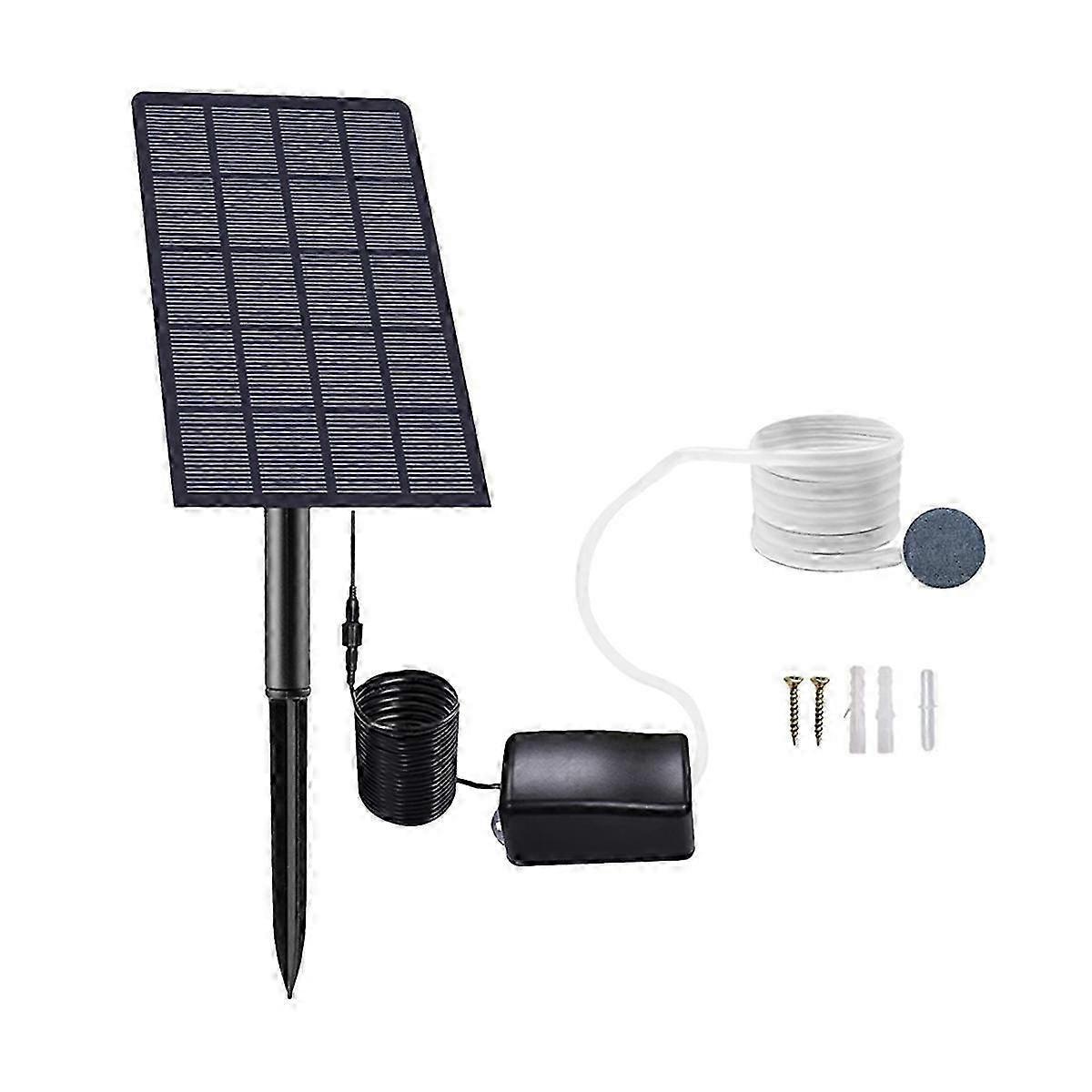 Silent Solar Air Pump for Ponds