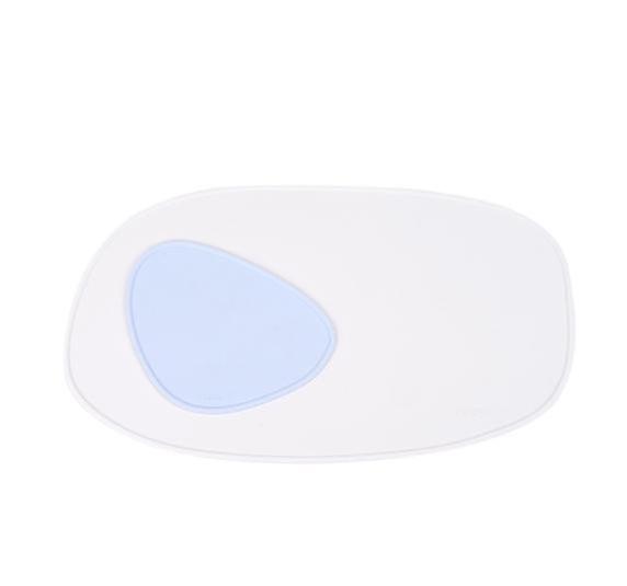 (לבן) עמיד למים מחצלת קערת חתול