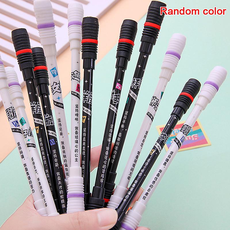 12 Constellations Led Flash Gel Pen Catharsis And Relieve Pressure Spinning Pen