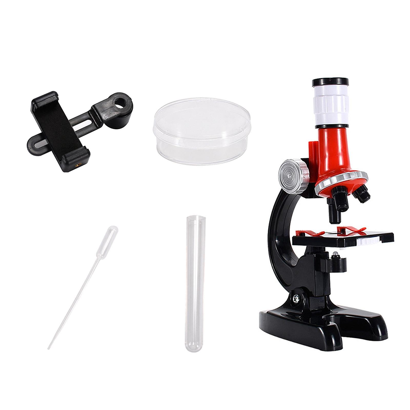 Kid's Microscope Kit Science Microscope Explore Microcosms Microscope Toy