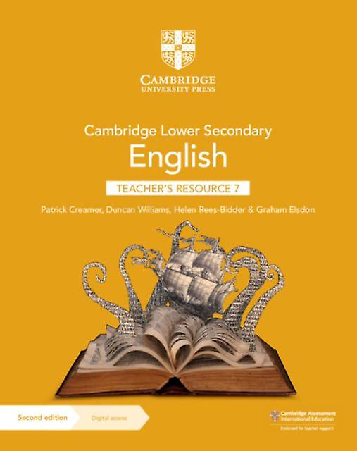 Cambridge Lower Secondary English Teachers Resource 7 With Digital Access by Graham Elsdon Paperback Book