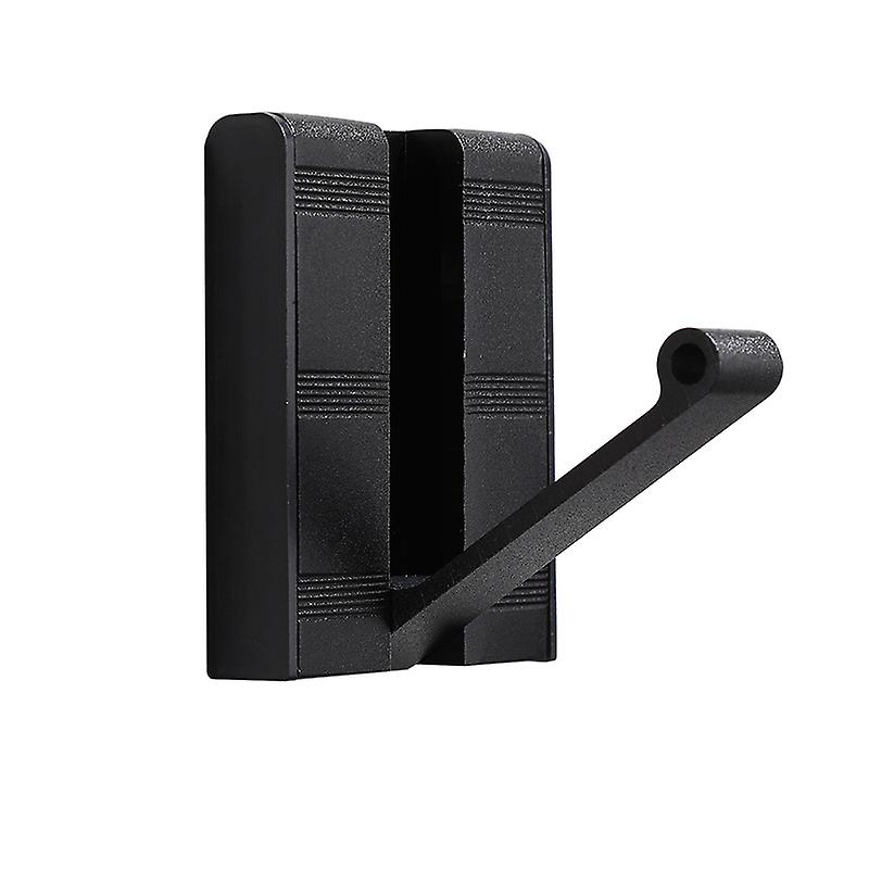 Coat Hook, Wall Mounted Coat Hook, Foldable Coat Hooks for Bathroom Kitchen Coat Rack, Black