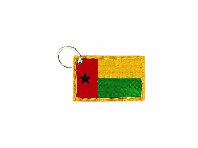 Cle Cles Key Brode Patch Ecusson Badge Flag Guinee Bissau