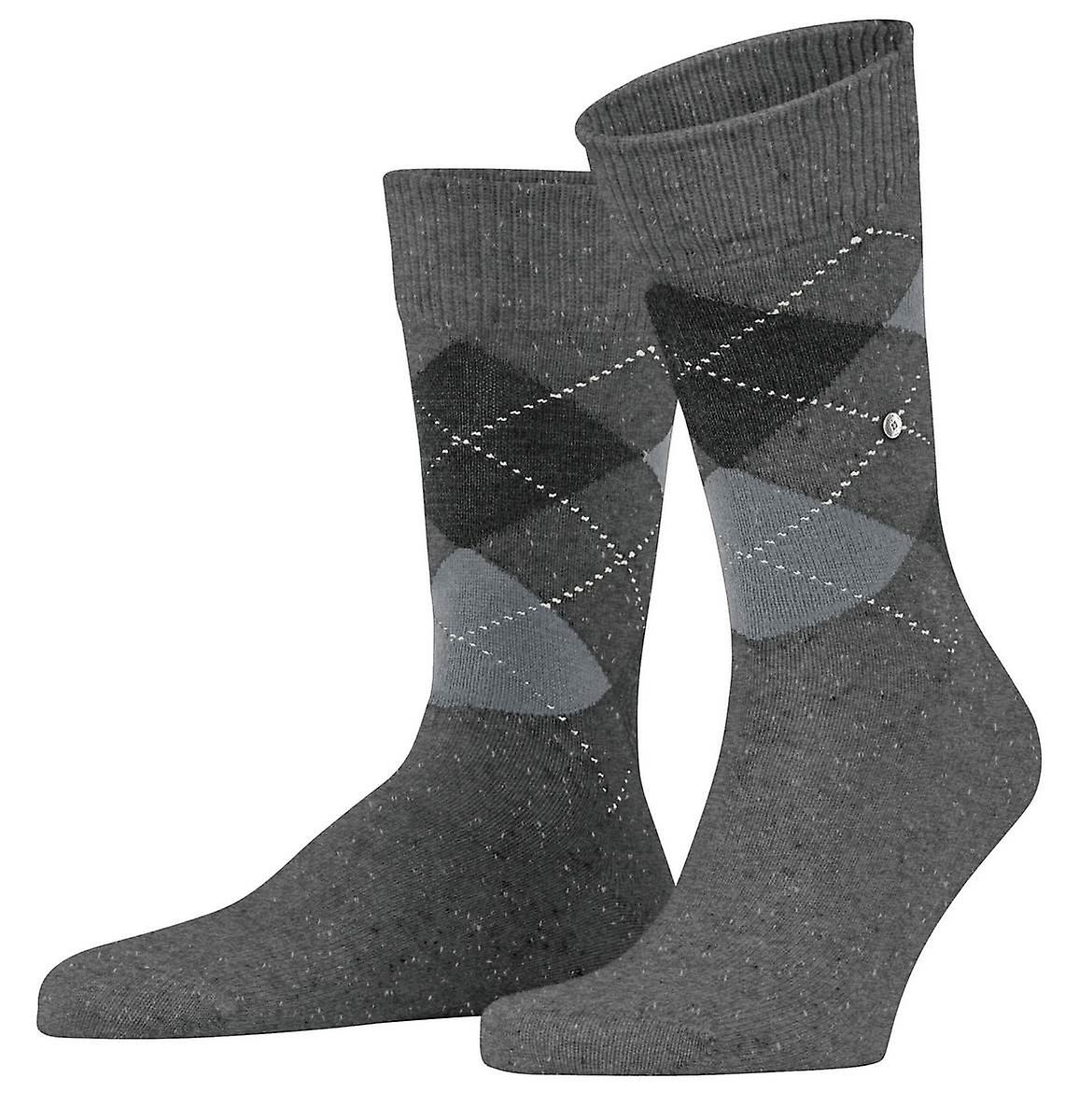 Burlington Dundee Socks - Carbon Grey