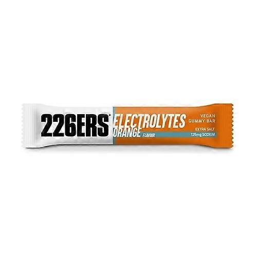 Orange gummy electrolyte energy bar 30 g (Orange)