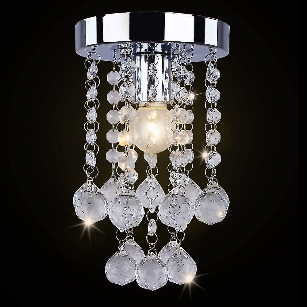 Lamp Chandelier Flush Mount Mini Chandelier Raindrop Ceiling Fixture For
