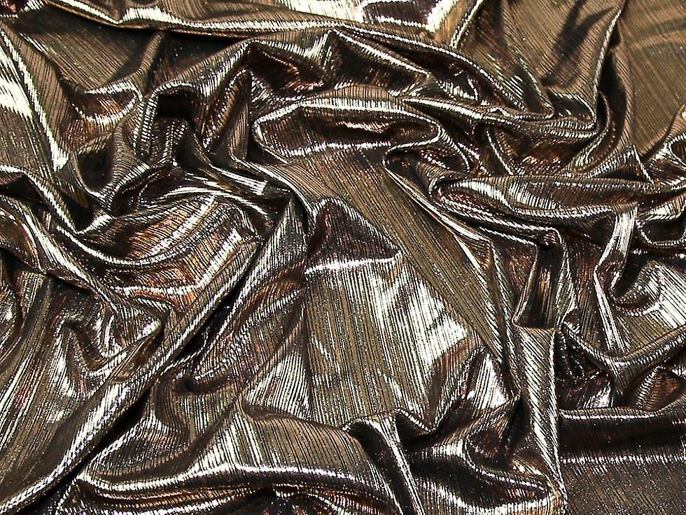 Minerva Reflections Foil Stretch Knit