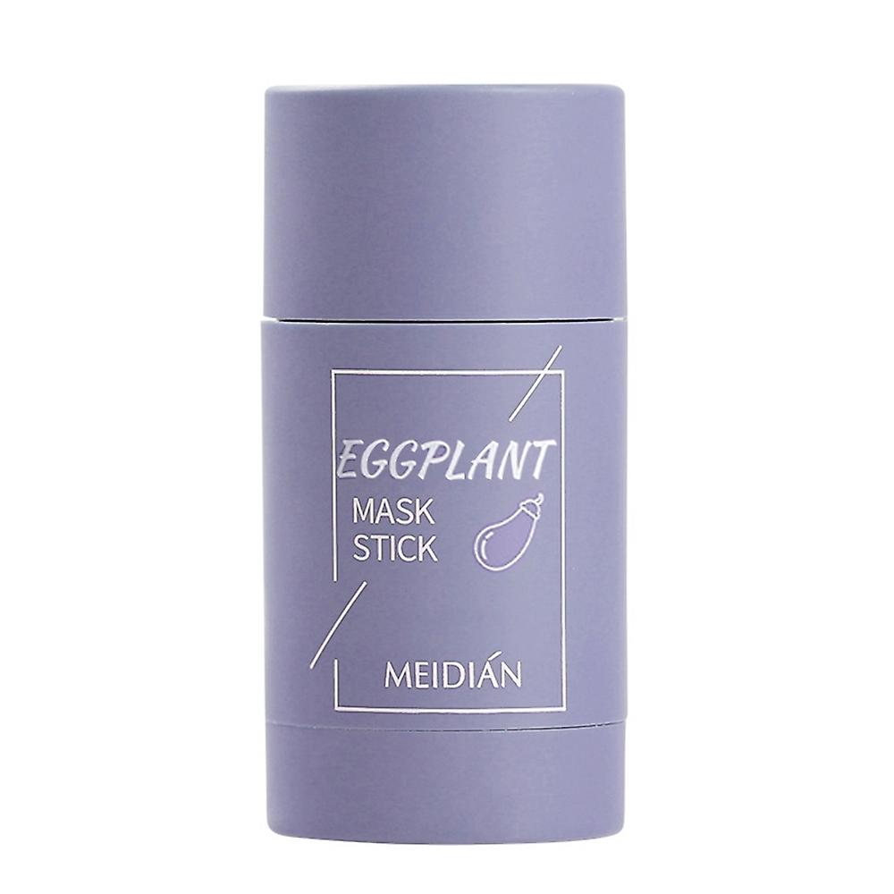 Eggplant Purifying Mask Solid Clay Stick Mask Fine Moisturizing Oil Control Solid Mask Gentle Cleans