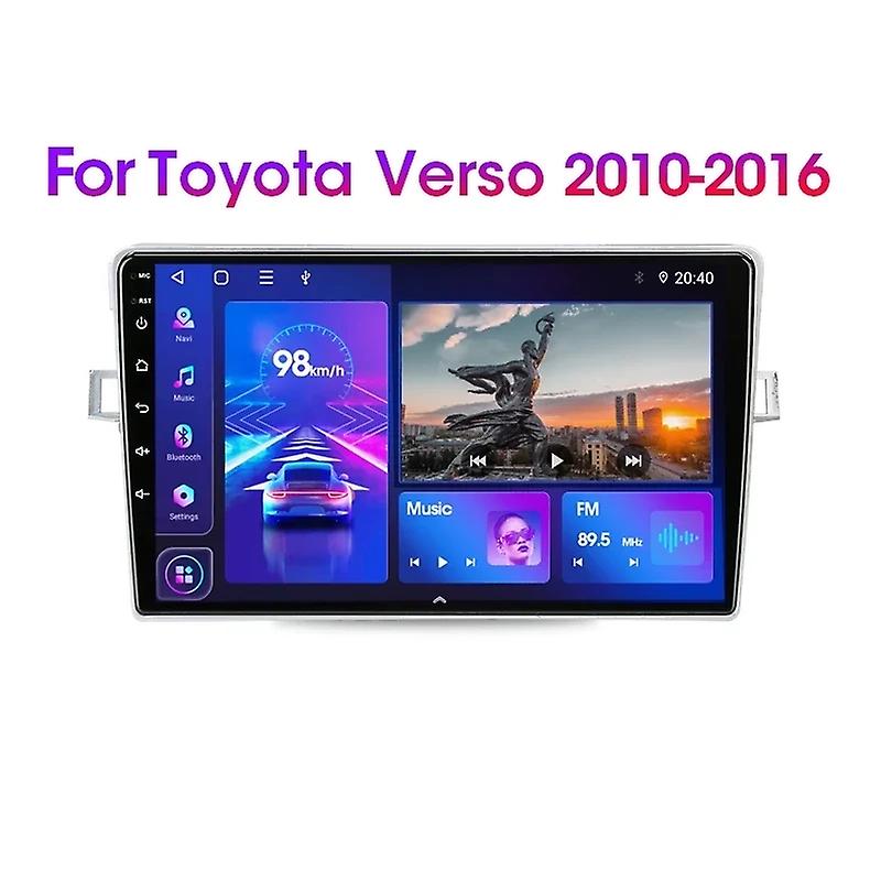 2 Din Car Radio For Toyota Verso R20 2010-2016 Stereo Multimedia Player Android Navigation Carplay