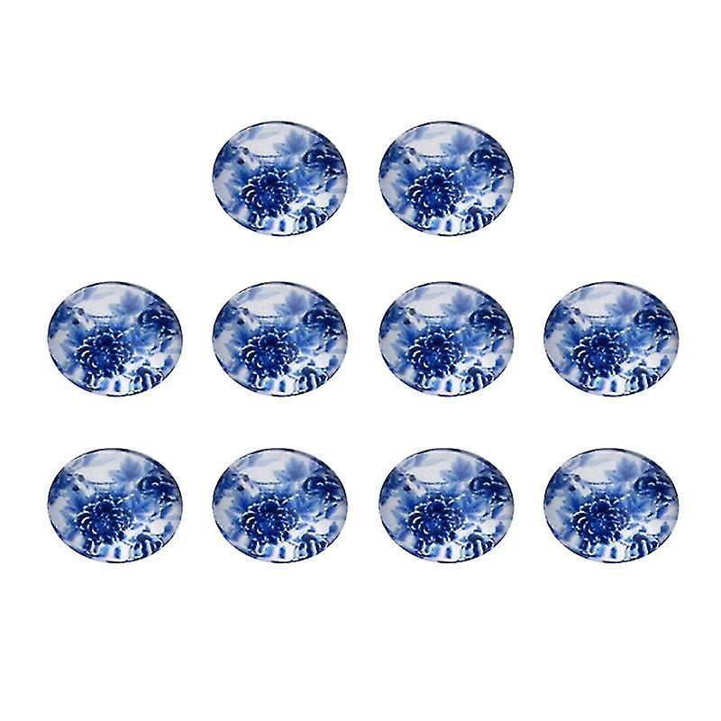 30pcs Blue-and-white Decor
