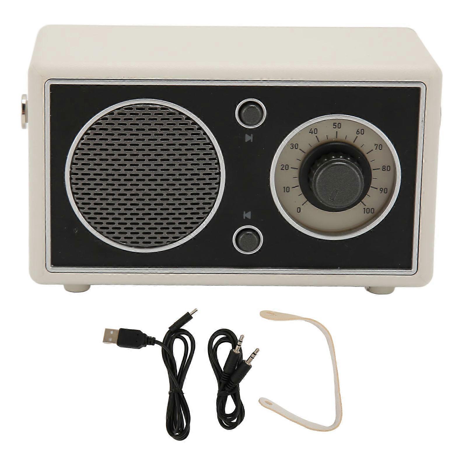 Portable Wireless Bluetooth Speaker BT 5.1 with Bass, AUX, USB, and Memory Card Support