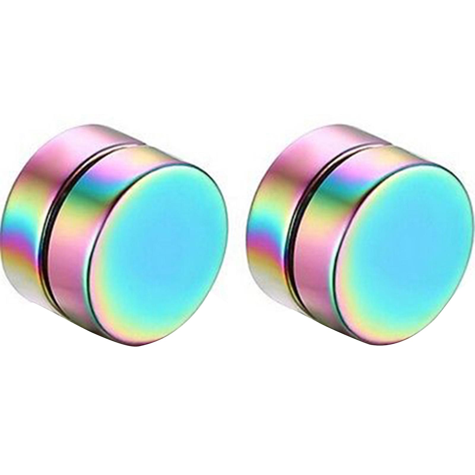 Earrings Cool Anti-rust Punk Style Non Piercing Magnetic Men Ear Studs for Bar Club